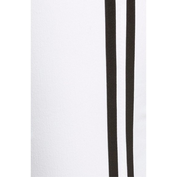 Munich White Skinny Racer Stripe Mid Rise Jeans 24 - Picture 6 of 9